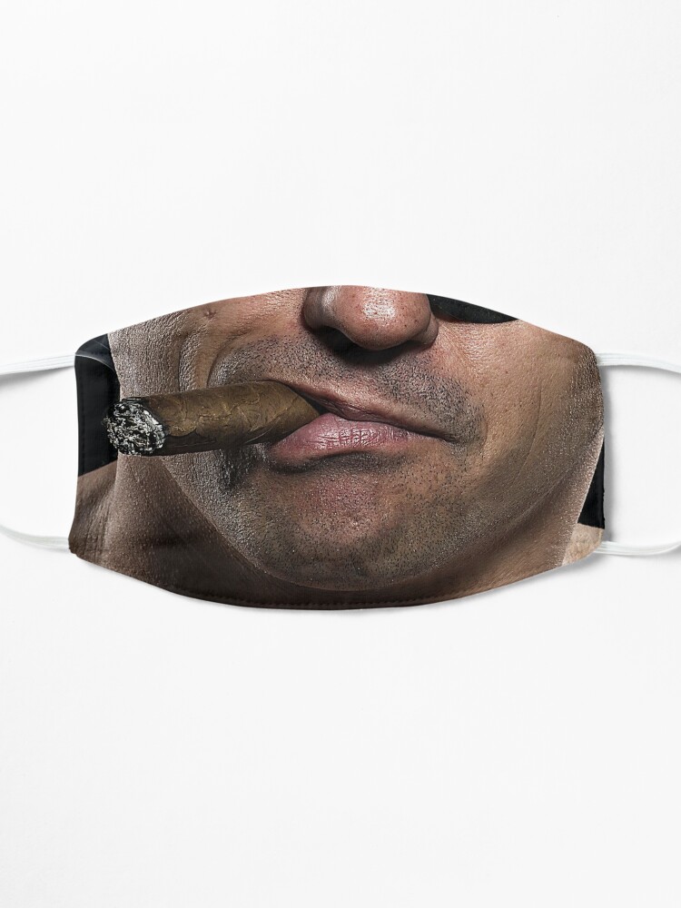 Alternate view of Be a man, smoke a cigar Mask