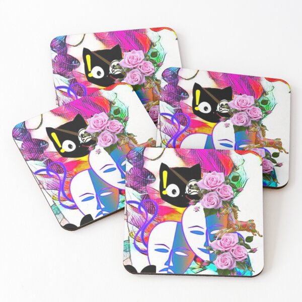 Item preview, Madge Cat Masks designed and sold by Aquila Light Pictures.