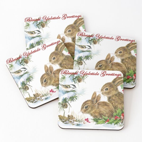 Item preview, Victorian Yule Rabbits designed and sold by forgottenbeauty.