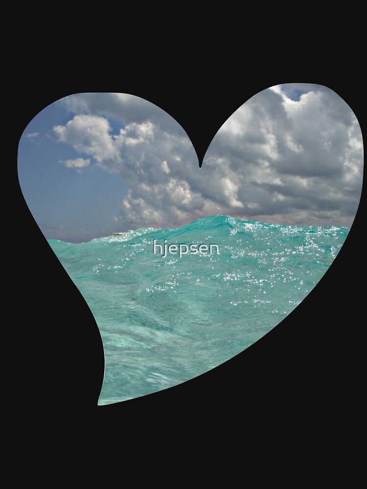 Ocean Waves on a Heart by hjepsen