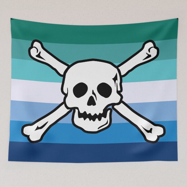 Item preview, Gay (MLM) Pirate Pride designed and sold by hiboux69.