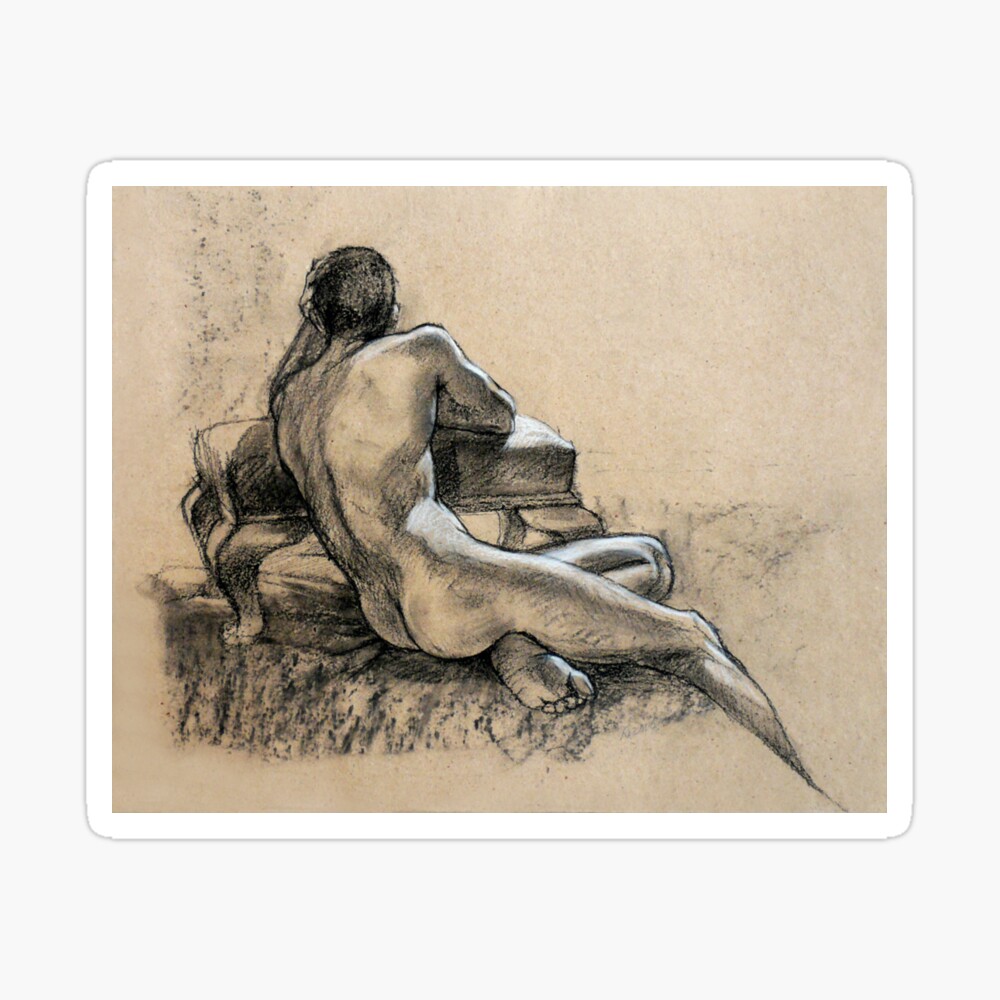 Sé que no gustan de dibujos de hombres desnudos pero#mipropioarte 