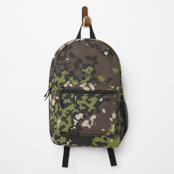 Item preview, Military Camouflage Digital Cloud Pattern in Green, Brown and Beige designed and sold by ShopieHome.