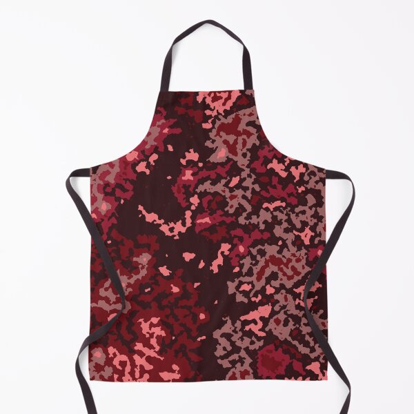 Item preview, Red Camouflage Digital Cloud Pattern in Red Shades and Pink designed and sold by ShopieHome.
