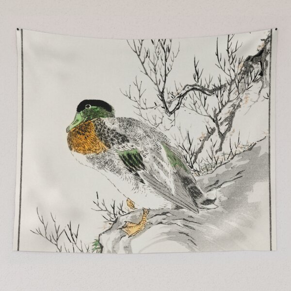 Item preview, mallard and willow illustration 42664061604 designed and sold by Bird-Lore.