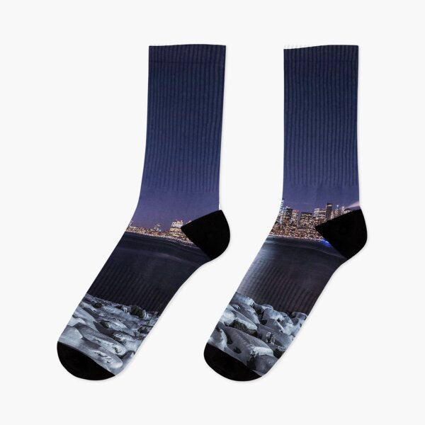 Item preview, New York Skyline at Night designed and sold by Lrenz.