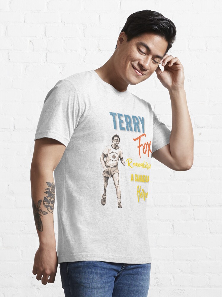 TERRY FOX Essential T-Shirt for Sale by Hussain Shirts