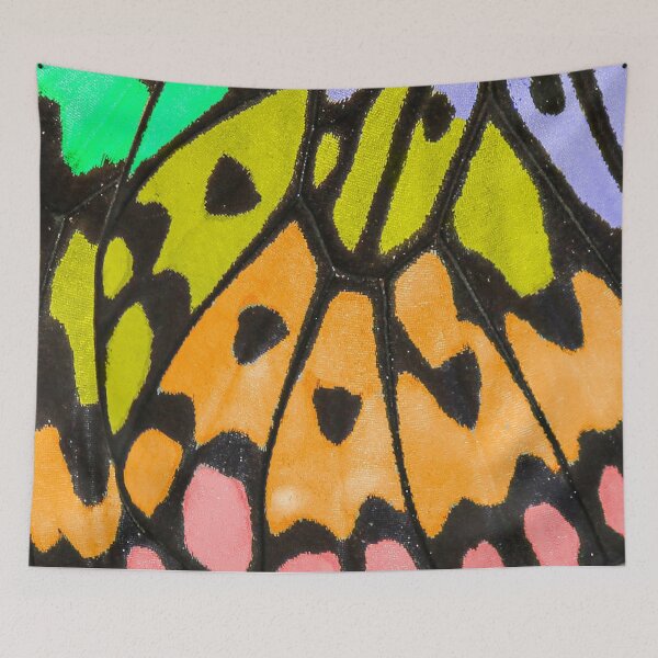 Item preview, Pretty Butterfly texture multi color comforter and shower curtain collection designed and sold by hausofbutterfly.