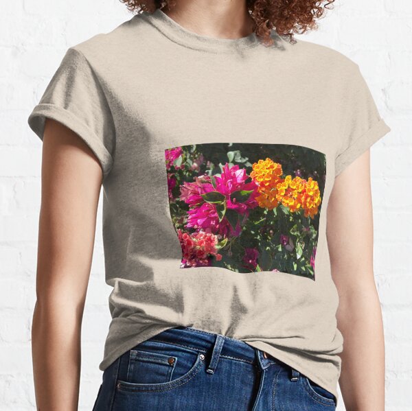 Happy Flowers Classic T-Shirt