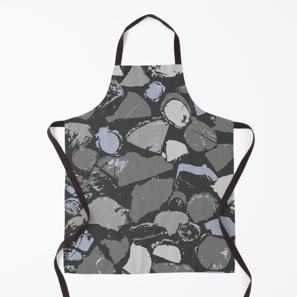 Item preview, Gray Camouflage Digital Wood Pattern in Gray Shades and Black designed and sold by ShopieHome.