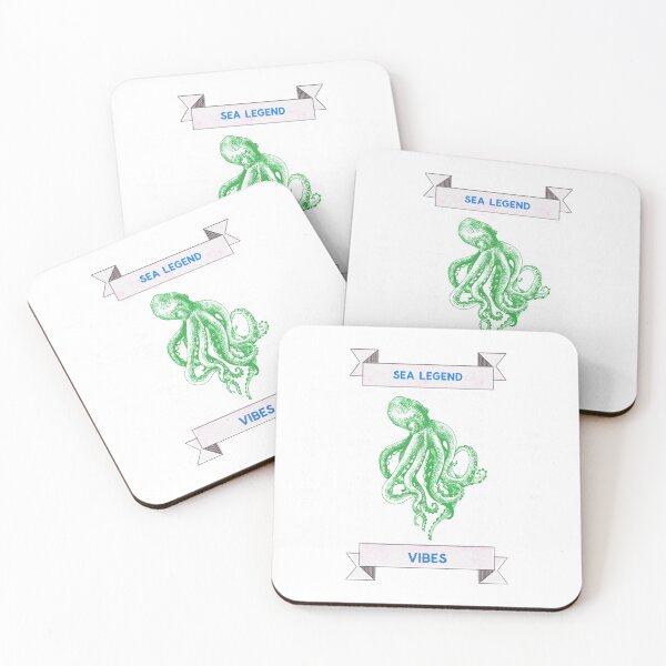 Item preview, Green Octopus, Sea Legend Vibes. designed and sold by tepalistings.