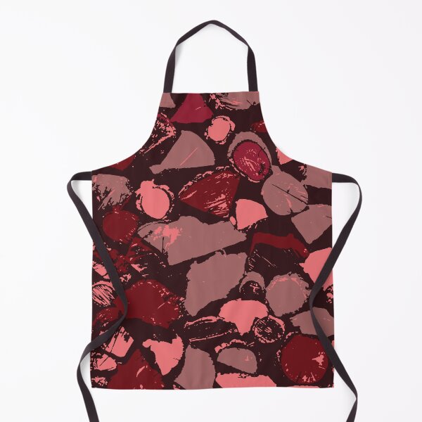 Item preview, Red Camouflage Digital Wood Pattern in Red Shades and Pink designed and sold by ShopieHome.