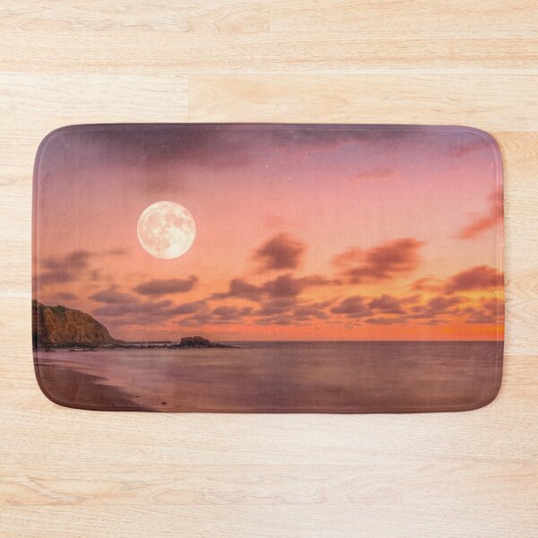 Item preview, Magical Tropical moonlight dancing in an orange sunset designed and sold by Steven Kight.