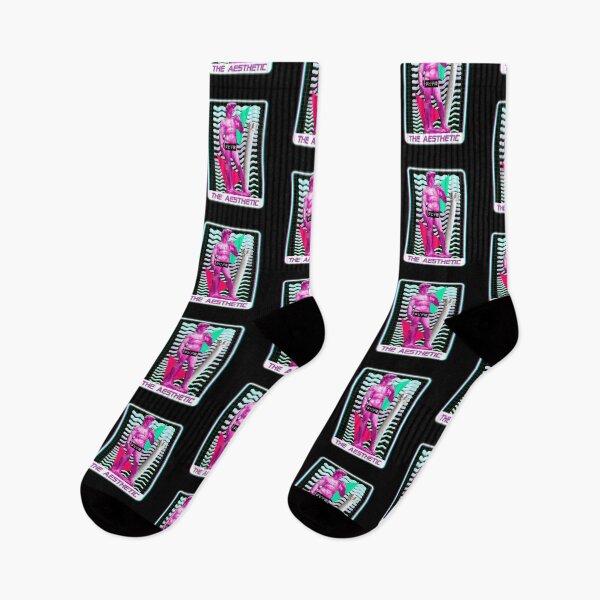 Item preview, The Aesthetic Vaporwave Synthwave Tarot Card designed and sold by ROBO MEGA.