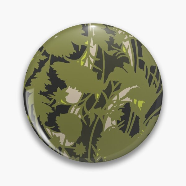 Item preview, Leaves Camouflage Digital Flowers Pattern in Green, Brown and Beige designed and sold by ShopieHome.