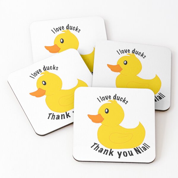 Item preview, I Love Ducks...Thank You Niall  designed and sold by leoconnor.