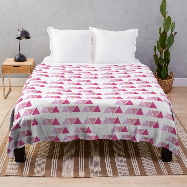 Item preview, blush shade triangles designed and sold by earthtoaura.