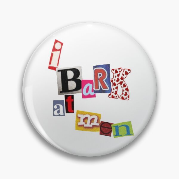 Item preview, I bark at men KAM 2020 sticker designed and sold by s0ur-p1ka.