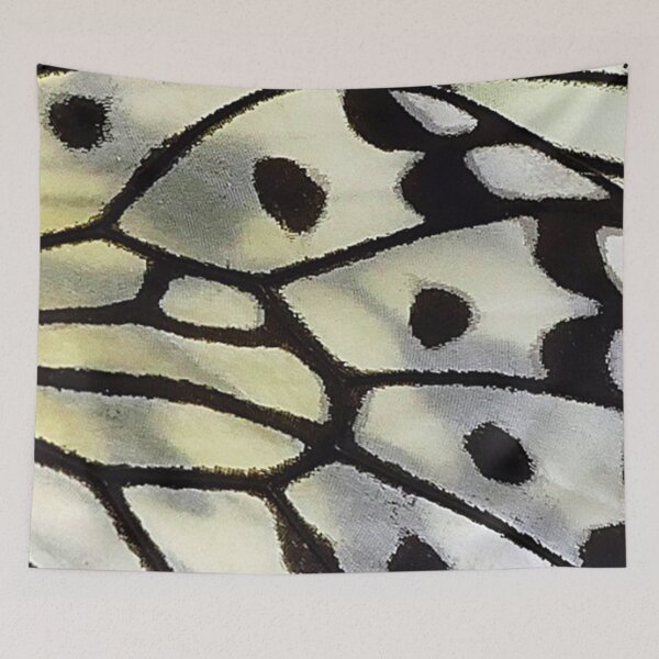 Item preview, Chic Butterfly texture comforter and shower curtain  designed and sold by hausofbutterfly.