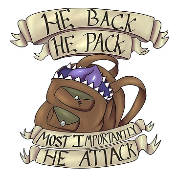Artwork thumbnail, Little Nibbler Sticker by scipper540