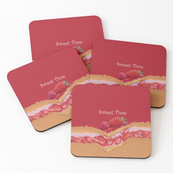 Item preview, Sweet Time to Eat Strawberry Cake designed and sold by DLamasat.