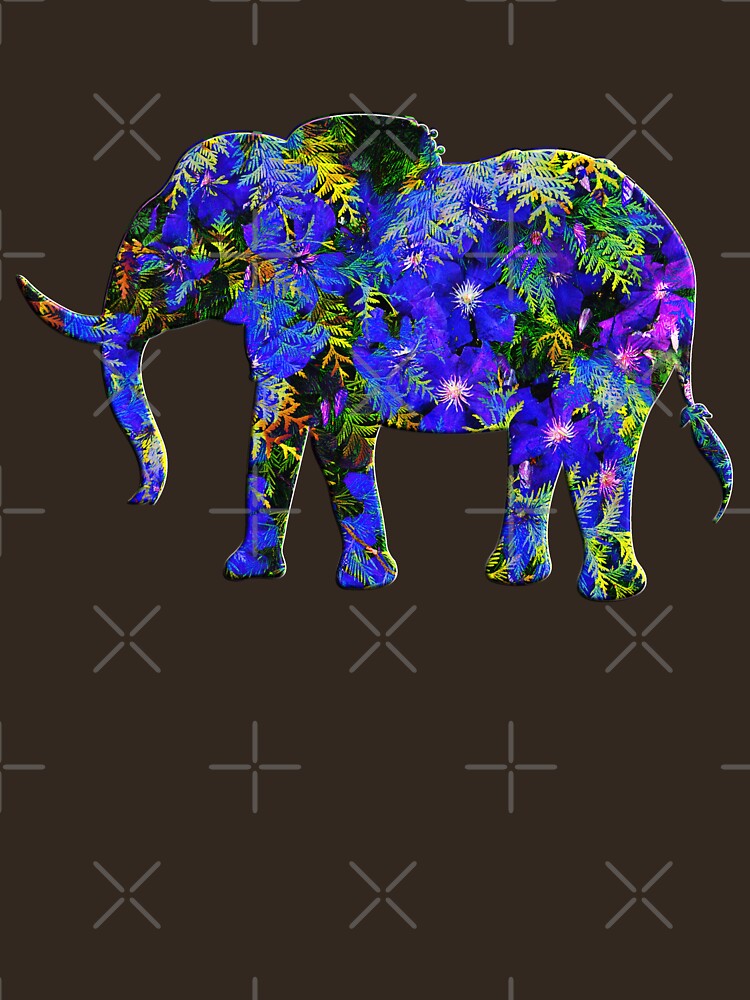 Exotic floral elephant design by planet-eye