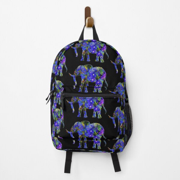 Item preview, Exotic floral elephant design designed and sold by PlanetEye Designs.