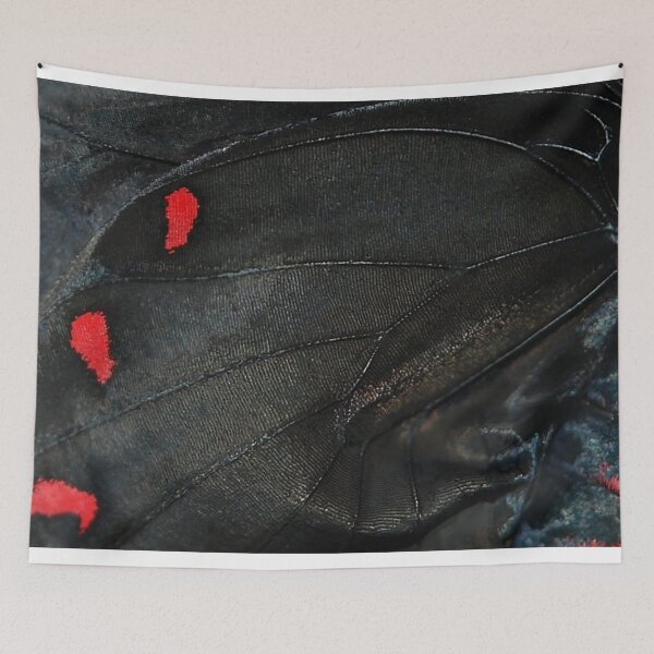 Item preview, Chic Black Butterfly Texture Comforter and Shower Curtain designed and sold by hausofbutterfly.