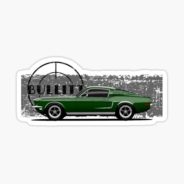 La muscle car emblématique du film Sticker