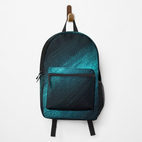 Cosmic Bridges #3 - Stardust - Black, Teal & Blue Backpack