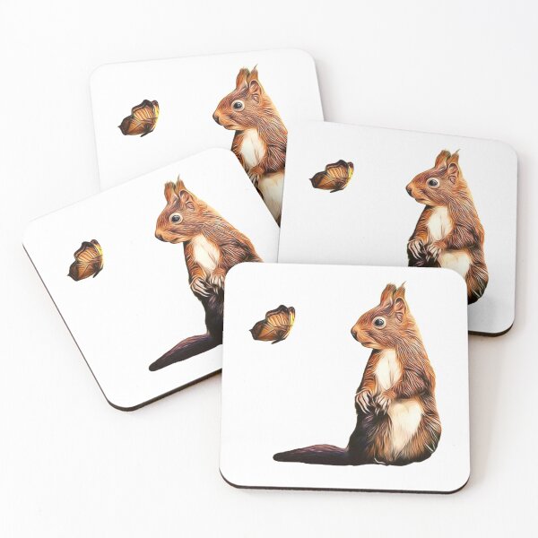 Item preview, Squirrel with a Butterfly designed and sold by Christoferos.