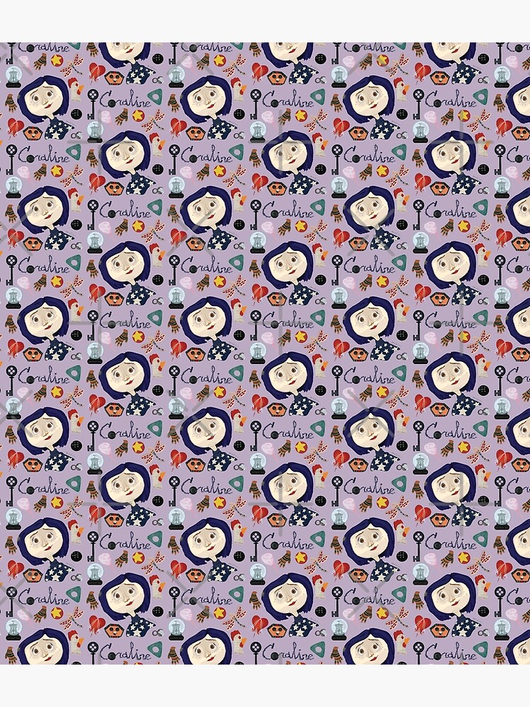 At the Pink Palace Apartments Pattern by Frannotated