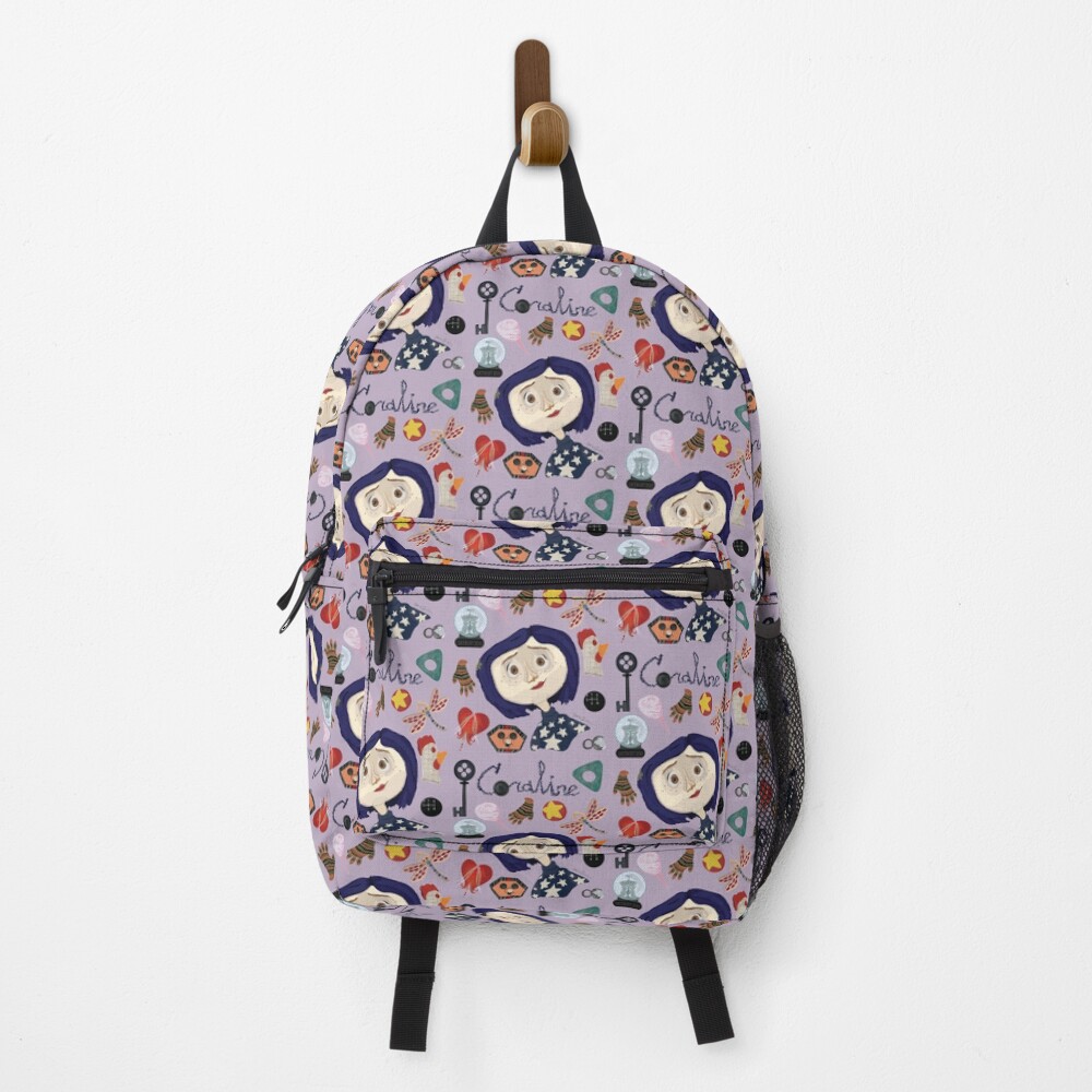 At the Pink Palace Apartments Pattern Backpack