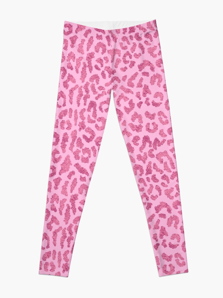 All Pink Leopard Print Leggings for Sale by amos20111