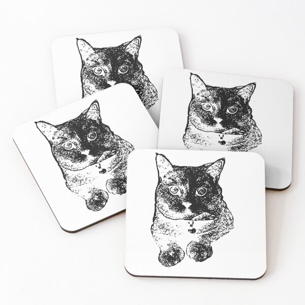 Item preview, gatito designed and sold by cardboardworld.