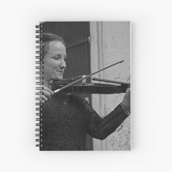 Violinista Spiral Notebook