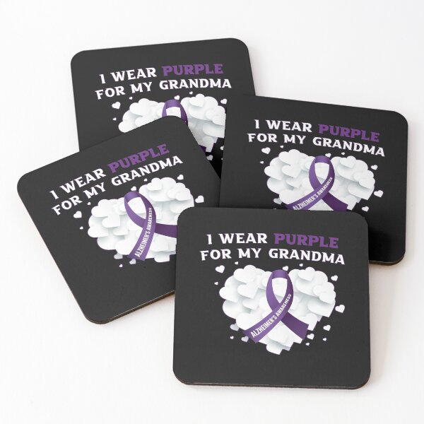 Item preview, I Wear Purple For My Grandma Support Awareness T-Shirt T-Shirt designed and sold by bestdesigns2020.