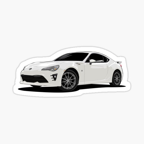 Auto Carbon Faser Sitzheizung Dekorative Aufkleber für Subaru BRZ / Toyota  86 2013-2019, Links- und Rechtsantrieb