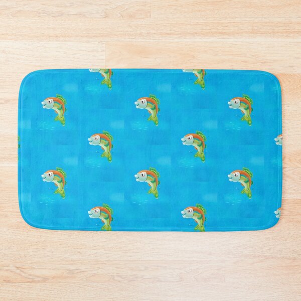 Item preview, Jumping Fish Rainbow Trout designed and sold by KenRinkel.