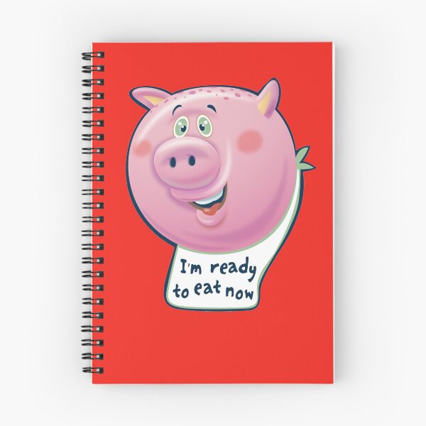 Item preview, Ready to Eat Now Pig with Bib designed and sold by KenRinkel.
