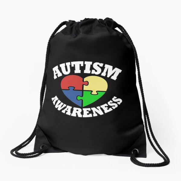 Autism Awareness Drawstring Bags | Redbubble