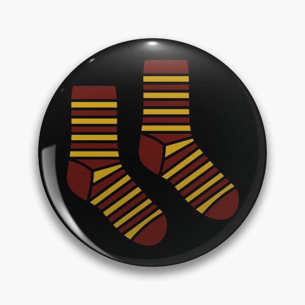Item preview, Cute Magical Maroon and Yellow Socks designed and sold by fantasy-bubble.