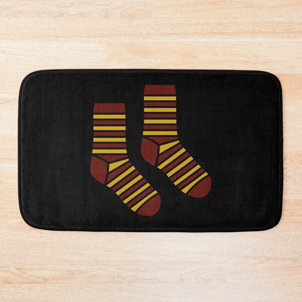 Item preview, Cute Magical Maroon and Yellow Socks designed and sold by fantasy-bubble.