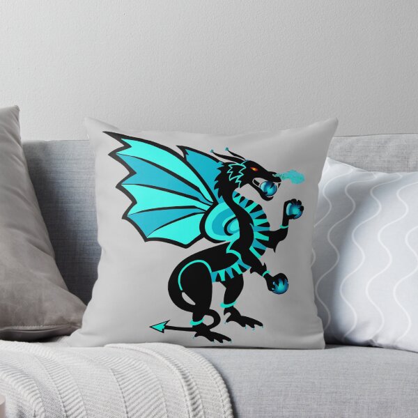 Item preview, Blue and black dragon guardian of blue pearls designed and sold by Astralia.