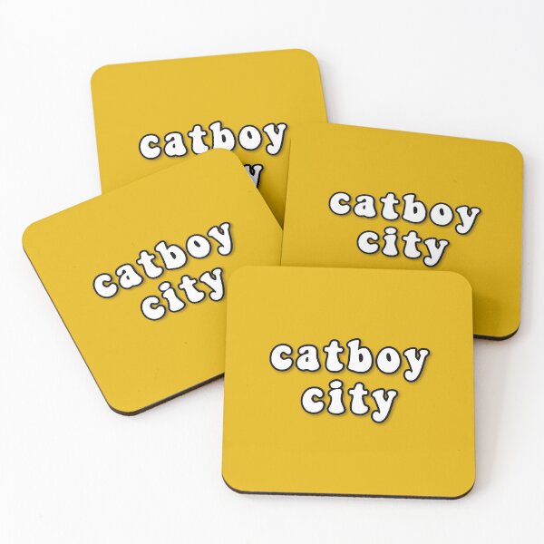 Item preview, catboy city gold designed and sold by slipperydior.