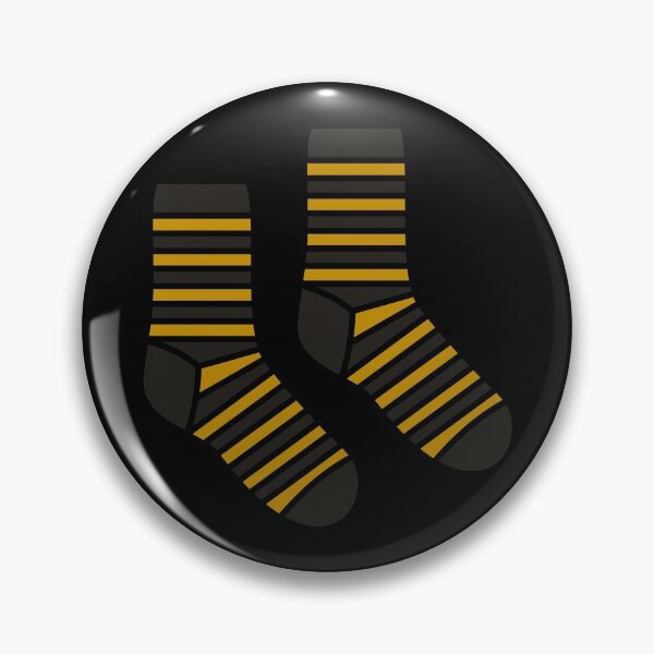 Item preview, Cute Magical Black and Yellow Socks designed and sold by fantasy-bubble.