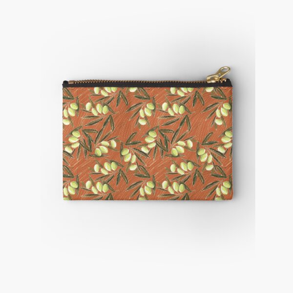Item preview, Olives on terracotta background designed and sold by Irina Ivanova.
