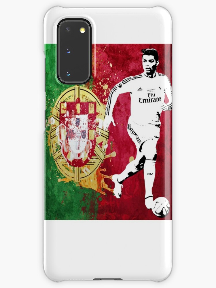 Cristaino Ronaldo Portugal Flag Case Skin For Samsung Galaxy By Righteousonix Redbubble