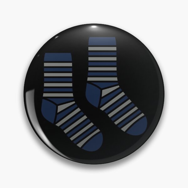 Item preview, Cute Magical Blue and Ash Socks designed and sold by fantasy-bubble.
