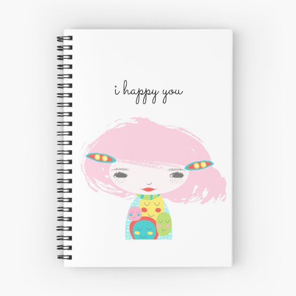 Item preview, I Happy You (Pink) designed and sold by ruby + acorn.